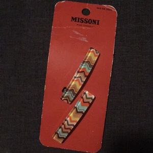 MISSONI For Target 2Pc Hair Barrette